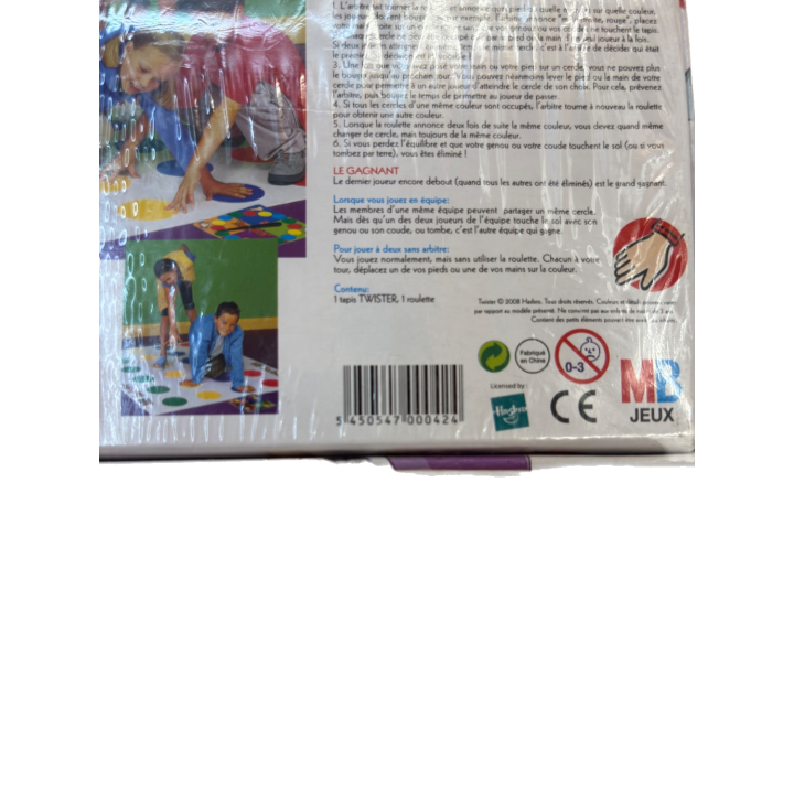 Twister - MB Jeux - Jeu d'adresse 6 ans 2 joueurs ou plus -