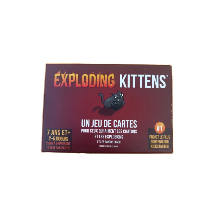 Exploding Kittens - Asmodee - Jeu de cartes 7 ans 2-5 joueurs -