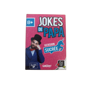 Jokes de Papa Version Sucrée - Gigamic - Jeu cartes ambiance 8