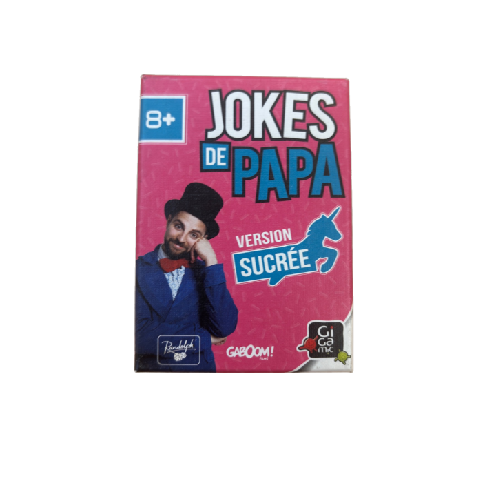 Jokes de Papa Version Sucrée - Gigamic - Jeu cartes ambiance 8