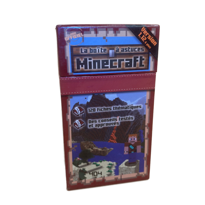 La Boite a Astuces Minecraft - 404 Editions - Jeu de cartes 7