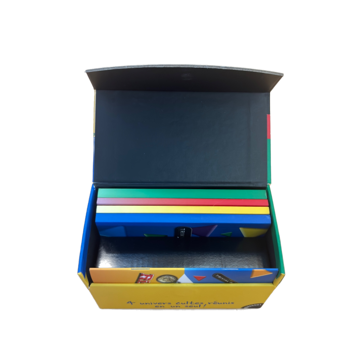 La Boite a Quiz 4 Jeux - Hasbro Marabout - Jeu famille 8 ans