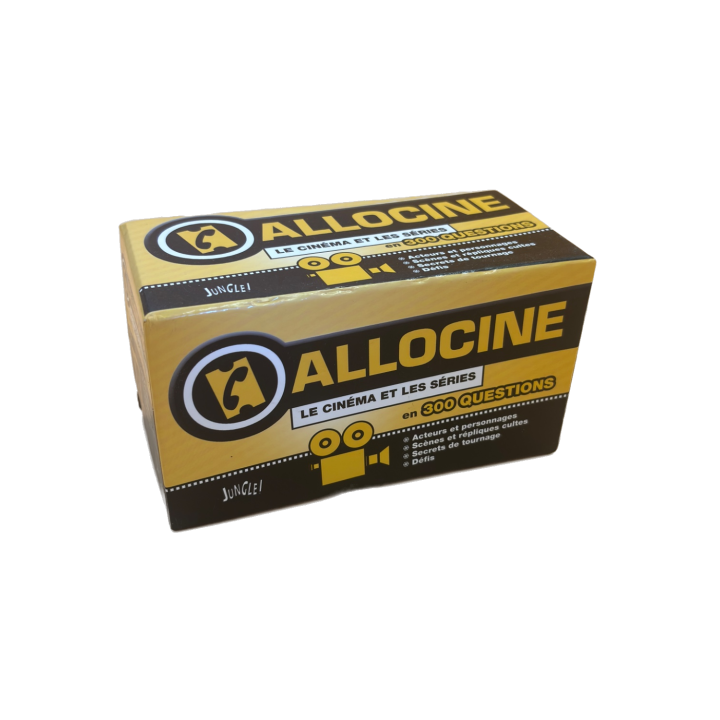 Allocine - Jungle - Jeu quizz cinema 14 ans 2-8 joueurs -