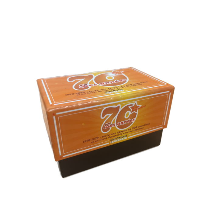 Les Annees 70 - Chronique Editions - Jeu quizz culture +14 ans