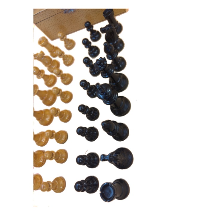 Pièces d'Échecs en Bois - Jeu de stratégie 2 joueurs - Complet