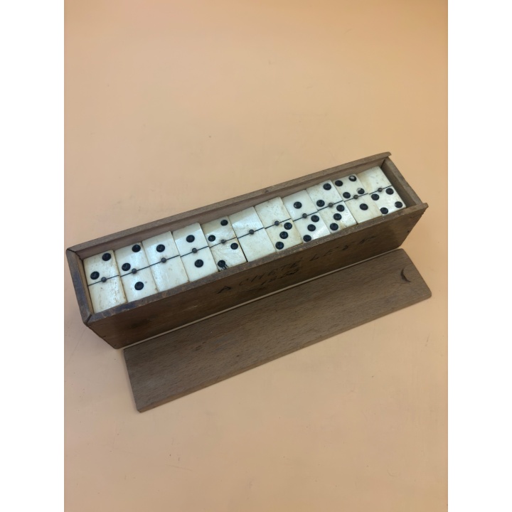 Dominos Anciens Os et Ebene 1855 - Jeu de reflexion 8 ans 2-4