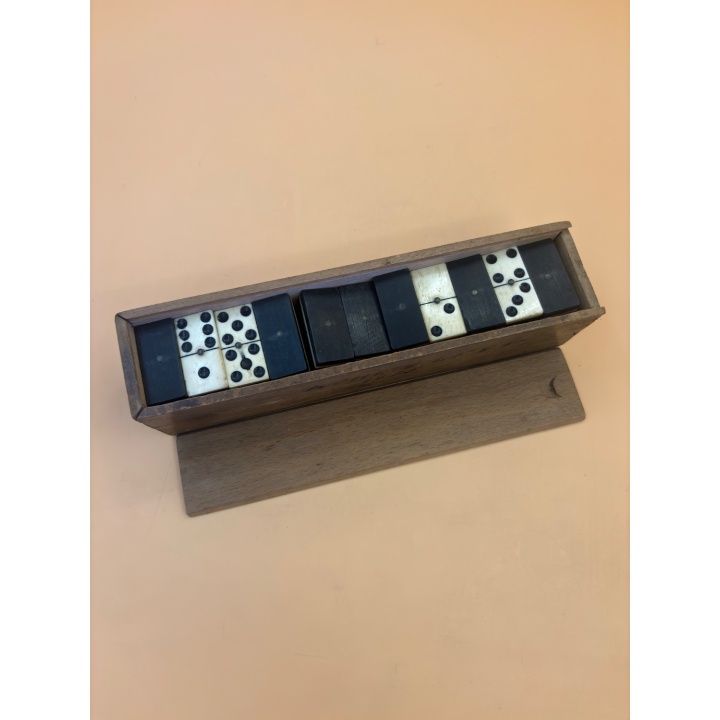 Dominos Anciens Os et Ebene 1855 - Jeu de reflexion 8 ans 2-4