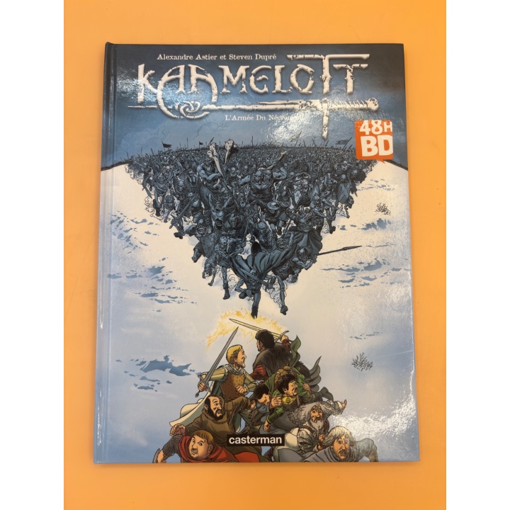 Kaamelott L'Armee du Necromant - Casterman - BD fantasy adulte -