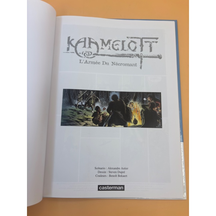 Kaamelott L'Armee du Necromant - Casterman - BD fantasy adulte -