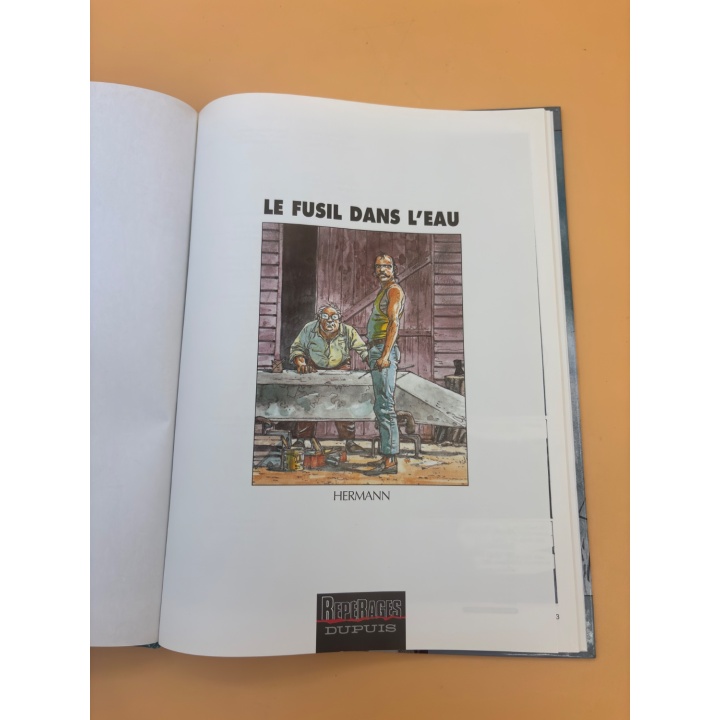 Jeremiah Le Fusil dans l'Eau - Hermann - BD Aventure Western -