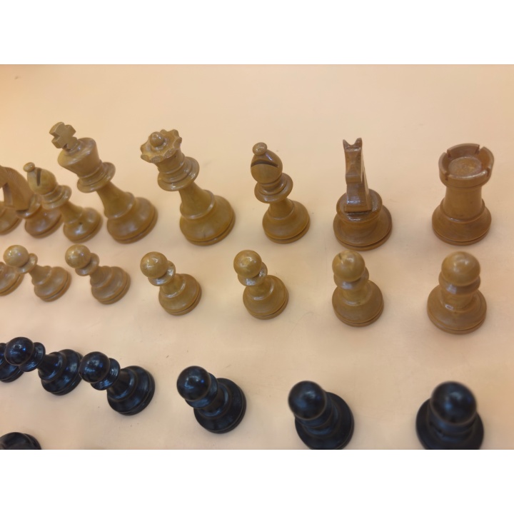 Pieces Echecs Bois Staunton - Jeu strategie 8 ans 2 joueurs -