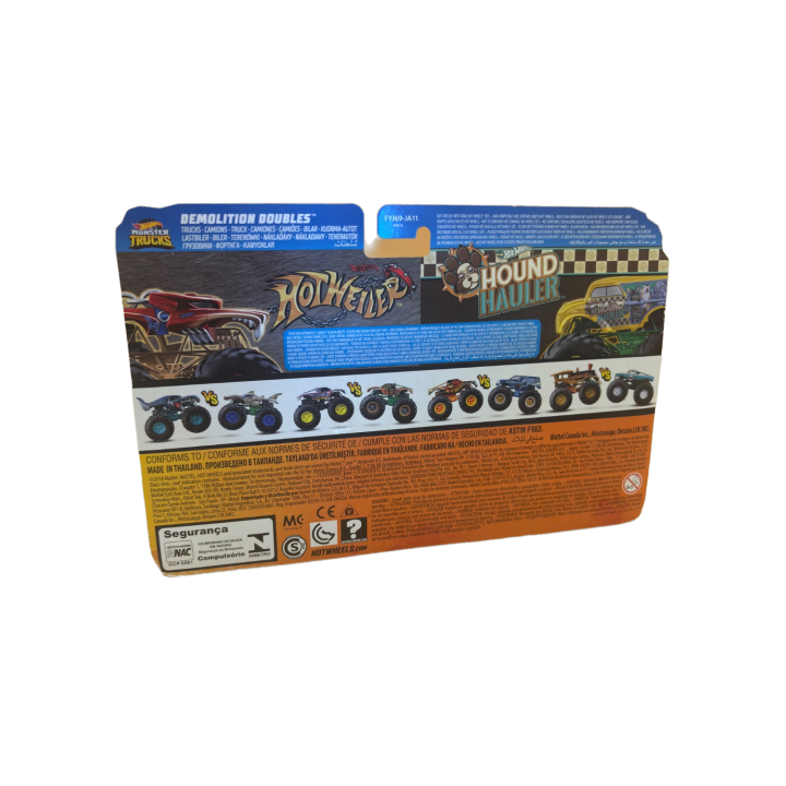 Hot Wheels Monster Trucks - Mattel - Demolition Doubles 3 ans