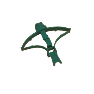 Arbalète Verte Arrow - Accessoire Figurine - Arme Plastique