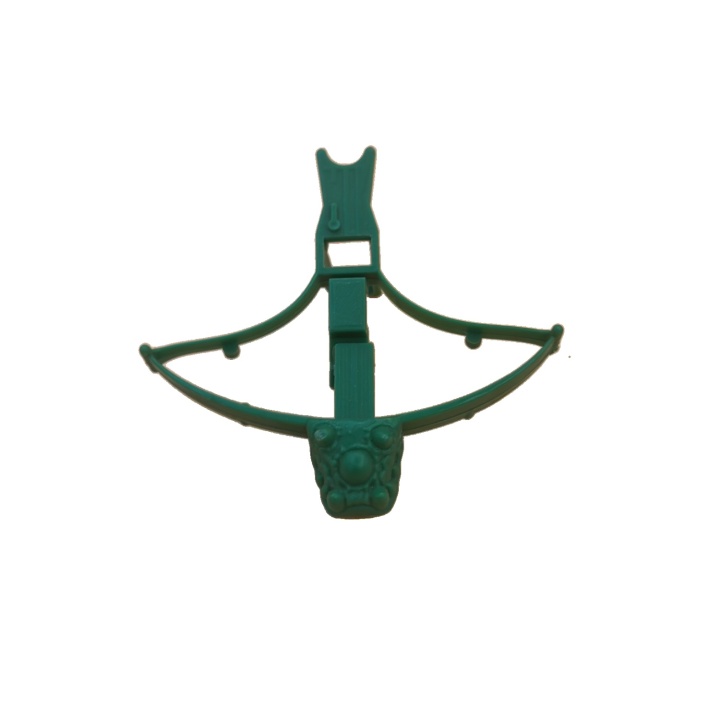 Arbalète Verte Arrow - Accessoire Figurine - Arme Plastique