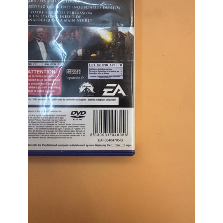 Le Parrain - PS2 - Jeu action aventure +18 ans 1 joueur -