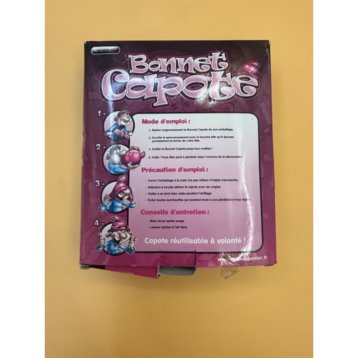 Bonnet Capote Tete de Noeud - Main au Panier - Jeu famille 8 ans