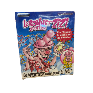Le Bonnet Zizi Gonflable - Main Au Panier - Jeu ambiance adulte