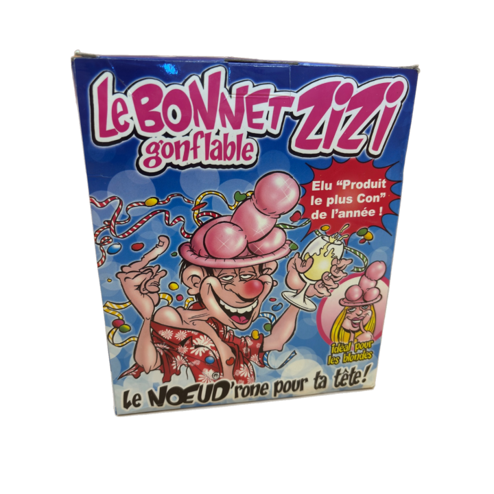 Le Bonnet Zizi Gonflable - Main Au Panier - Jeu ambiance adulte
