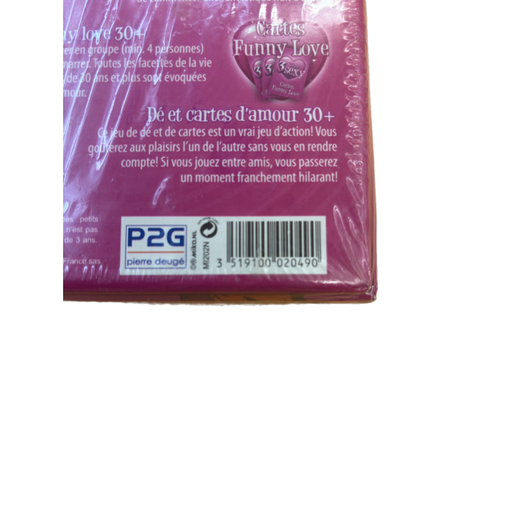3 Jeux Sexy - P2G - Jeu de cartes 30 ans 2+ joueurs - Occasion