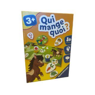Qui mange quoi - Ravensburger - Jeu cooperatif 3 ans 1-4 joueurs