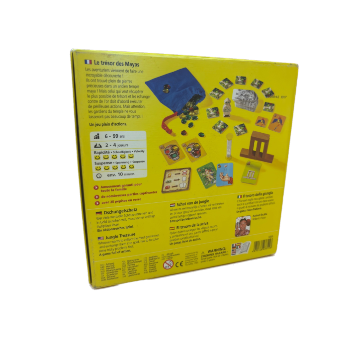 Le Tresor des Maya - HABA - Jeu aventure 6 ans 2-4 joueurs -