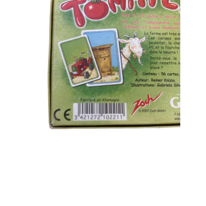 Cache Tomate - Gigamic - Jeu de memoire 6 ans 2-8 joueurs -