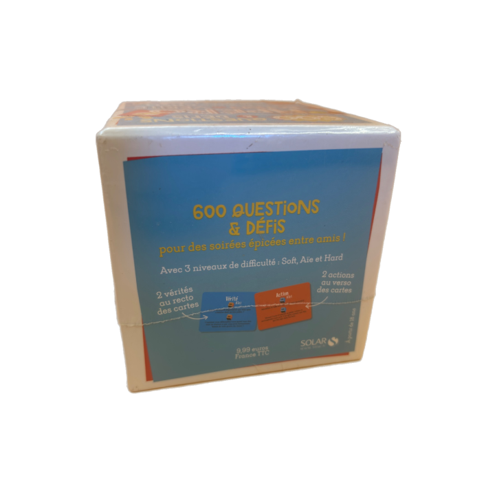 Apero Fiction ou Verite - Solar - Jeu ambiance 18 ans 2+ joueurs