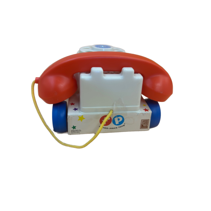Telephone Fisher-Price Chatter - Jouet a tirer 2 ans Vintage -