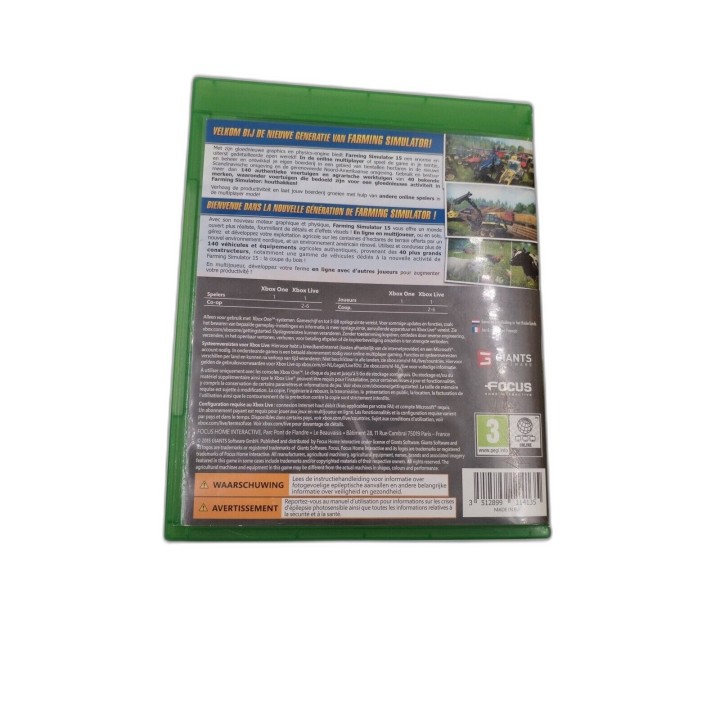 Farming Simulator 15 - Xbox One - Jeu de Simulation Agricole - Occasio