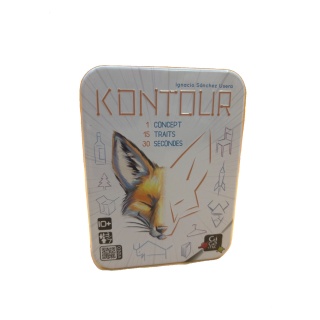 Kontour - Gigamic - Jeu de dessin 10 ans 3-7 joueurs - Complet