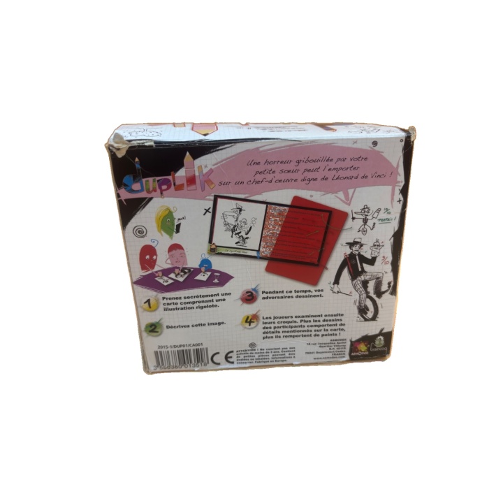 Duplik - Asmodee - Jeu de dessin 8 ans 3-8 joueurs - Complet