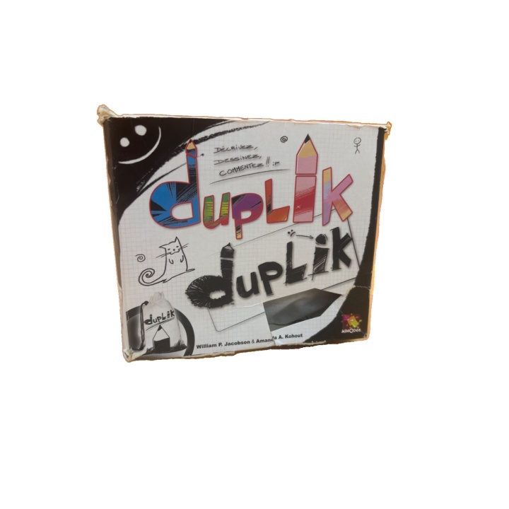 Règle Duplik Papier - Notice Originale Asmodee Jeu de Dessin