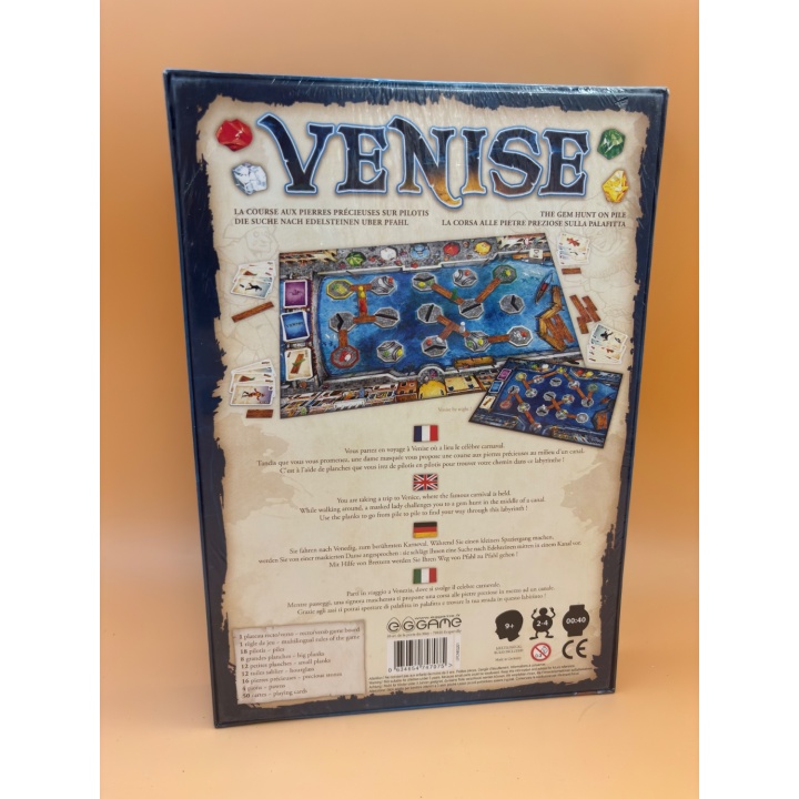 Venise - eggame - Jeu de strategie 9 ans 2-4 joueurs - Occasion