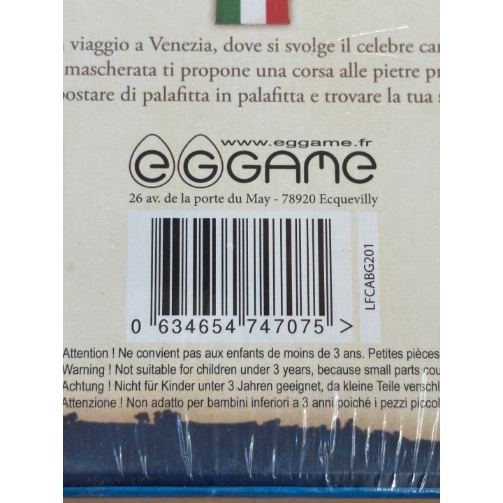 Venise - eggame - Jeu de strategie 9 ans 2-4 joueurs - Occasion