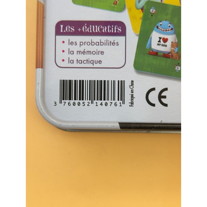 Dweebies - Cocktail Games - Jeu de cartes memoire 6 ans 2-4
