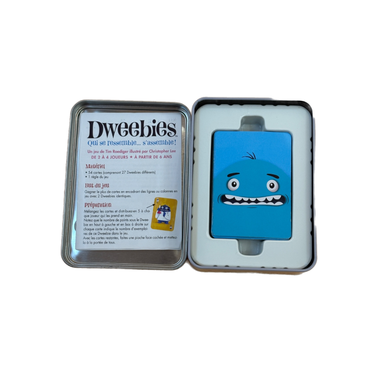 Dweebies - Cocktail Games - Jeu de cartes memoire 6 ans 2-4