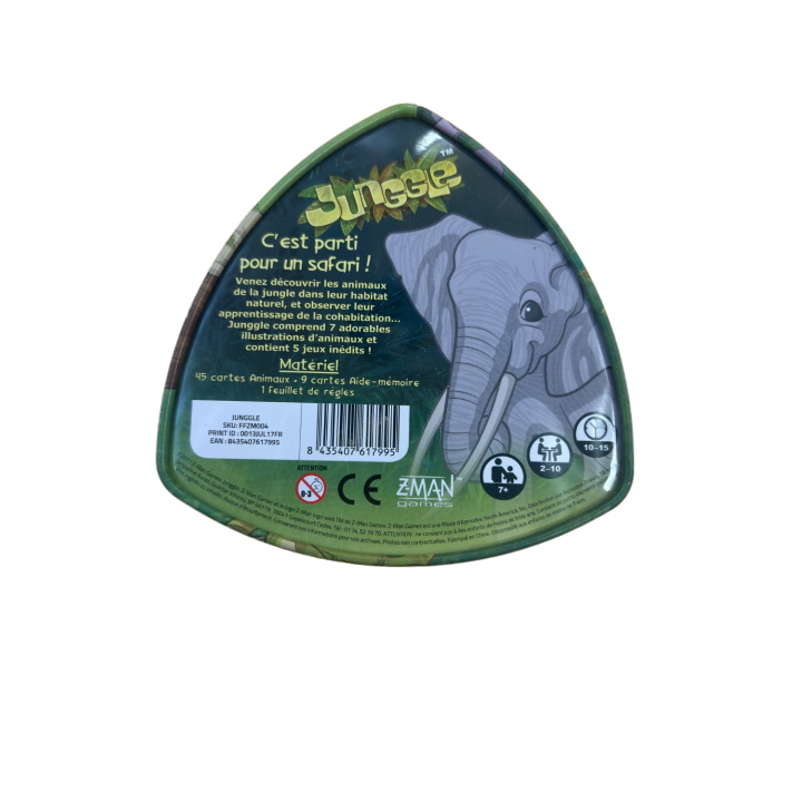 Jungle - Z-Man Games - Jeu de memoire 7 ans 2-10 joueurs -