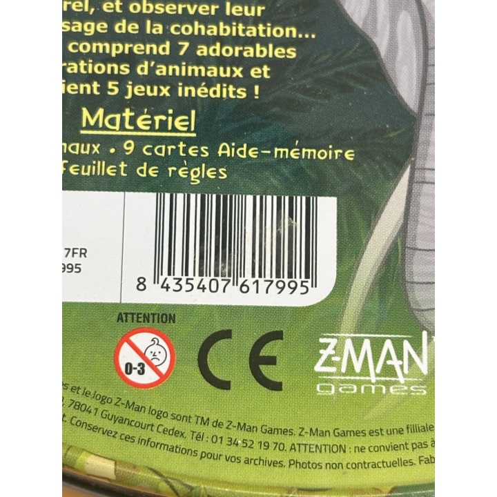 Jungle - Z-Man Games - Jeu de memoire 7 ans 2-10 joueurs -