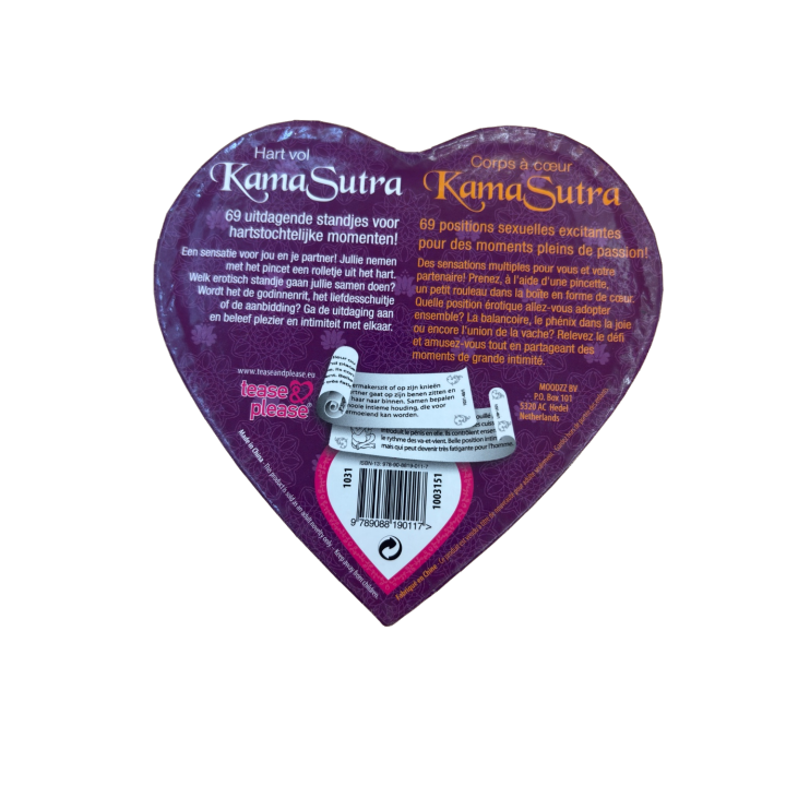 Kama Sutra - Tease & Please - Jeu couple adulte 18 ans 2 joueurs