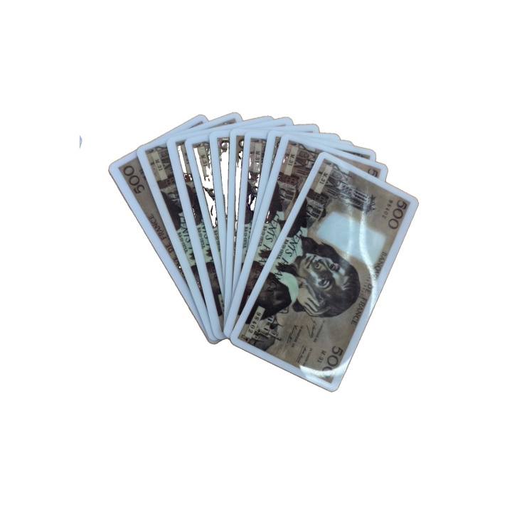 Lot 99 Plaques 500 Francs - Jetons Casino Poker - Occasion