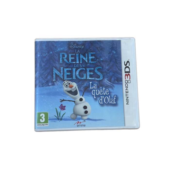 La Reine des Neiges La Quete d'Olaf - Nintendo - Jeu aventure 3