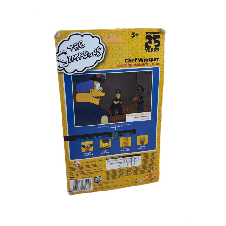 Chef Wiggum - Lansay - Figurine parlante 14 cm The Simpsons 5