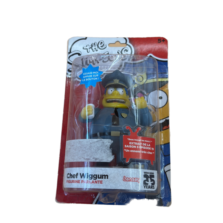 Chef Wiggum - Lansay - Figurine parlante 14 cm The Simpsons 5