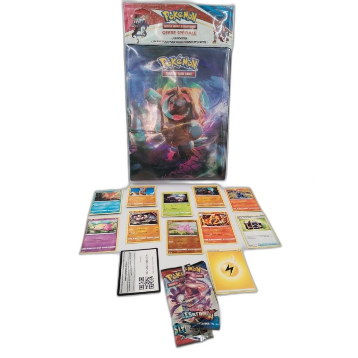 Pokémon Pack Offre Spéciale - Portfolio Torgamord + Booster Épée et Bo