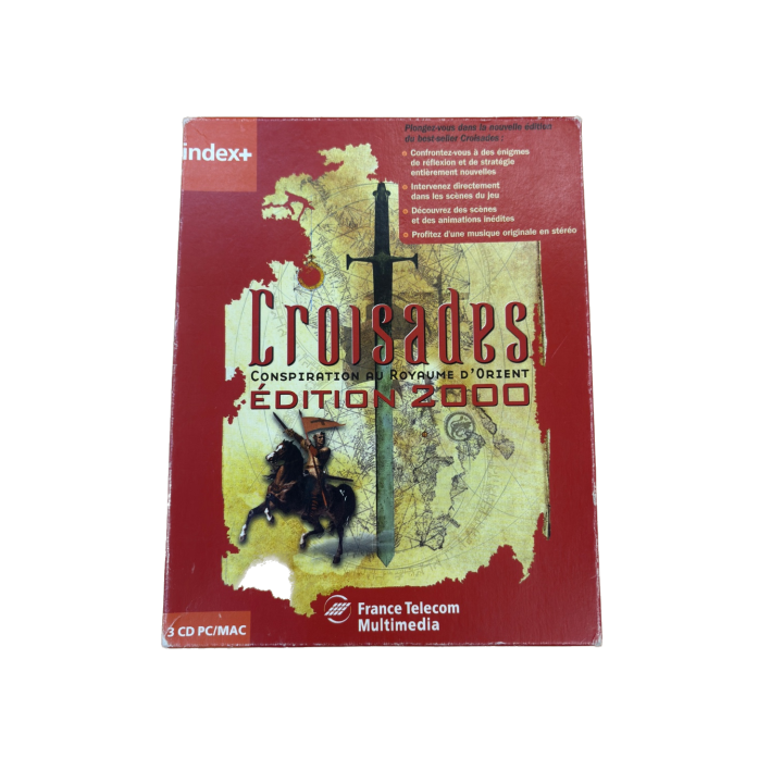 Croisades Edition 2000 - Index+ - Jeu PC strategie +10 ans -