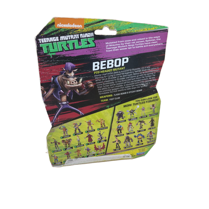 Bebop TMNT Tortues Ninja - Playmates - Figurine 4 ans - Occasion