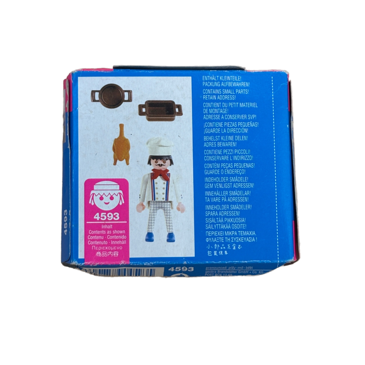 Playmobil Special 4593 Chef Cuisinier - Figurine 4 ans - Complet