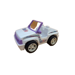 Barbie Jeep 4x4 - Mattel - Vehicule jouet 3 ans - Occasion