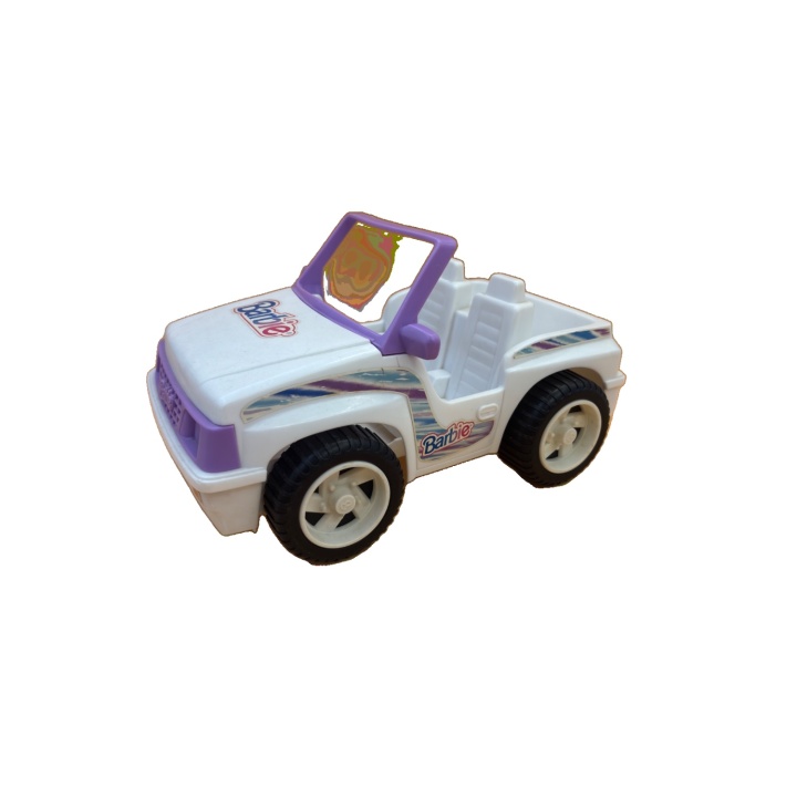 Barbie Jeep 4x4 - Mattel - Vehicule jouet 3 ans - Occasion