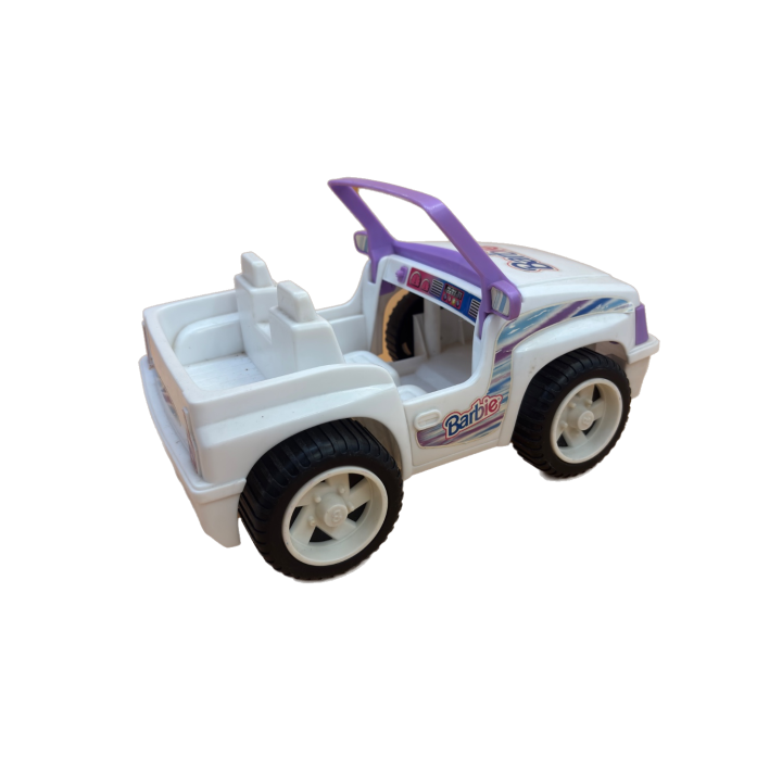 Barbie Jeep 4x4 - Mattel - Vehicule jouet 3 ans - Occasion